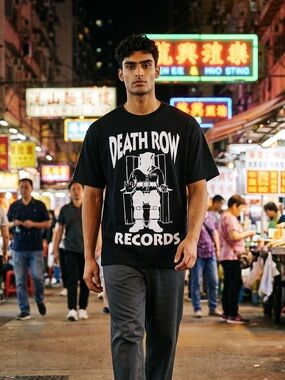 Death Row Records Black T-Shirt